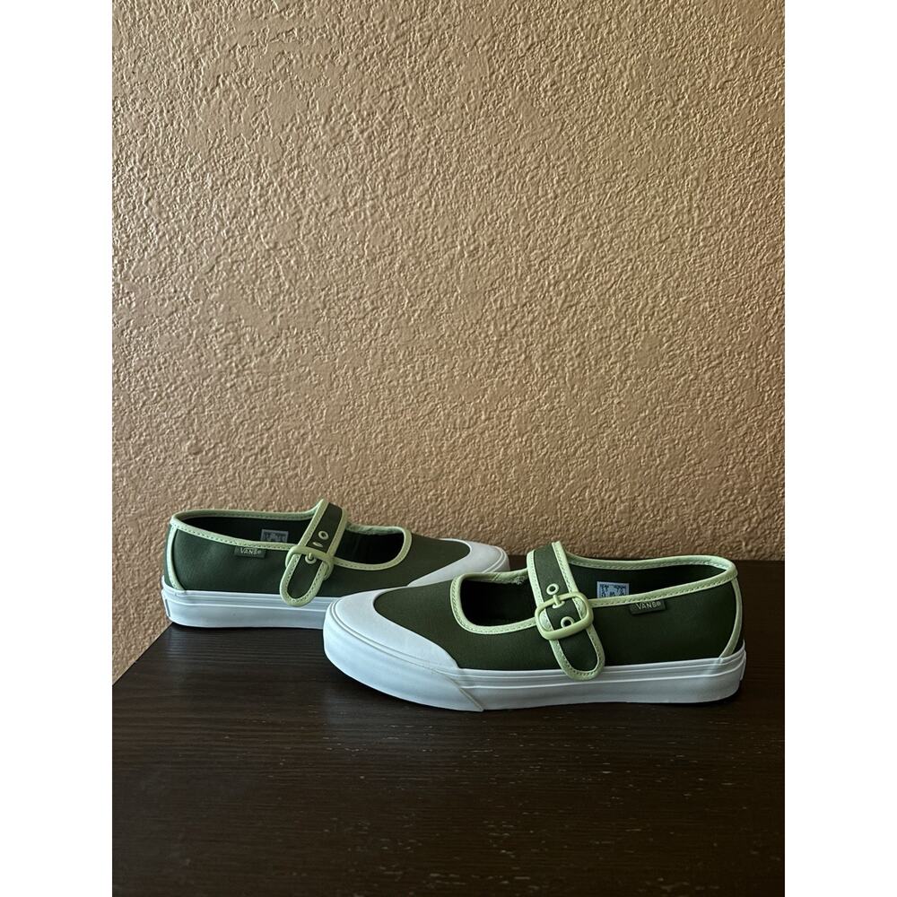 Vans Mary Jane VN000CRRCX1 Ballerina Green Women’s Shoes Size 7.0 New